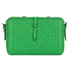Intrecciato Belt Flap Camera Bag, back view